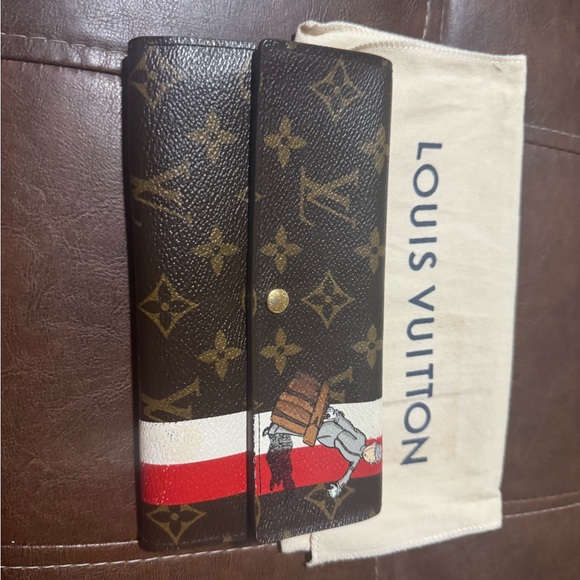 Louis Vuitton Limited Edition Monogram Groom Sarah wallet - Picture 9 of 9